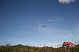 冰島,教會(huì),天空