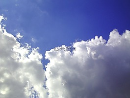積云,云,天空