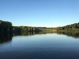 河,水,平靜