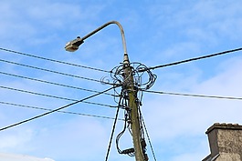 燈籠,電纜,照明