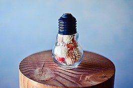 玻璃,樽,燈泡