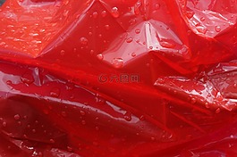 紅色,塑料,雨
