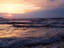 波浪,偉大,東