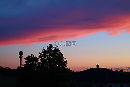 天空,顏色,天堂