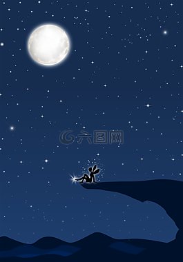 月亮,仙女,星級