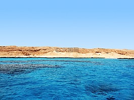 藍(lán)色的大海,島,海洋