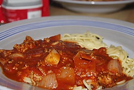肉醬,面條,意大利面