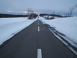冬季,三月,雪
