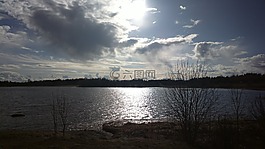 太陽(yáng),云,日落