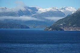 水,自然,山