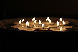 光,圣誕節(jié),蠟燭