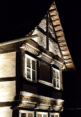 fachwerkhaus,桁架,照明