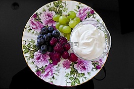 食品,板,奶油