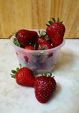 草莓,水果,自然