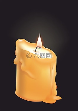 蠟燭,火焰,蠟