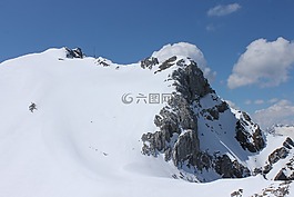 karwendel,高山,山