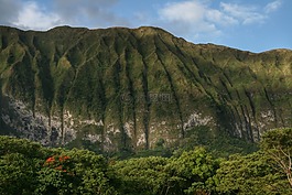 山,夏威夷,自然