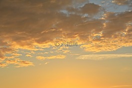日出,天空,morgenstimmung