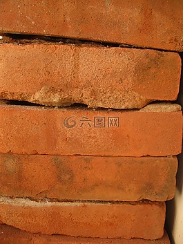 磚,橙色,建設(shè)