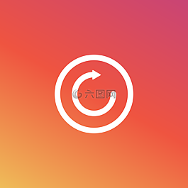 instagram的,重新加載,圖標