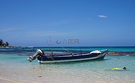 加勒比,海,藍(lán)色