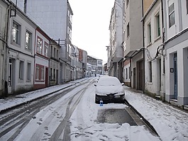 內(nèi)華達州街,雪,城市