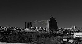 馬德里,天際線,全景
