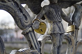 橋,城堡,愛情