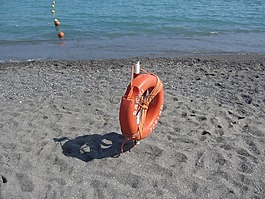 纸牌游戏环,海,海滩
