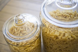 玻璃罐,面食,烹飪