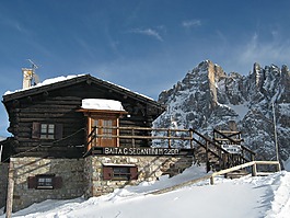 小屋索耶斯,山,白云巖