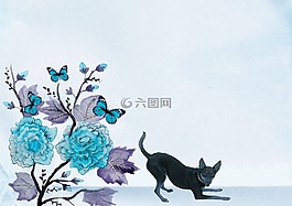 背景,纹理,卡