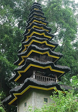 巴厘島,廟,塔