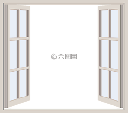 窗口,框架,开放