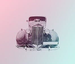 古代,汽車,老爺車