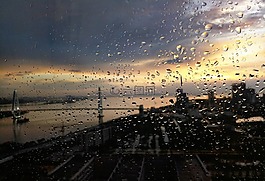 雨后,大海,黃昏
