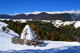 moeciu,景观,山