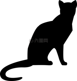 貓,坐在,宿醉