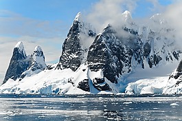 山,冰山,南極洲