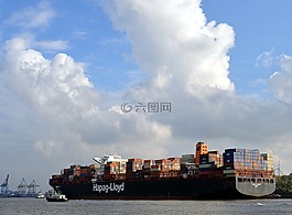 船舶,frachtschiff,容器