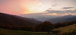 提契諾州,val科亞,abendstimmung