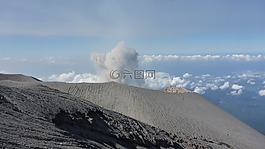塞梅鲁火山,山,旅行