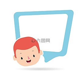孩子们,剪贴画的,可爱