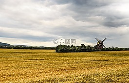 風(fēng)車,老,古董