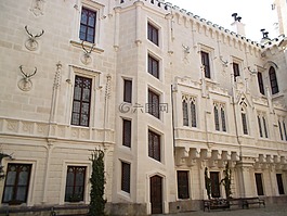 深,城堡,大廈