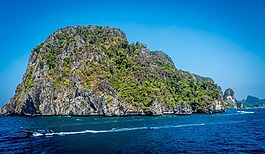 藍(lán)色,海,海洋