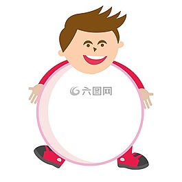 孩子们,剪贴画的,可爱