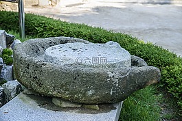 磨子,石頭,寺