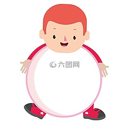 孩子们,剪贴画的,可爱