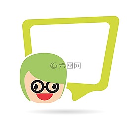 孩子们,剪贴画的,可爱